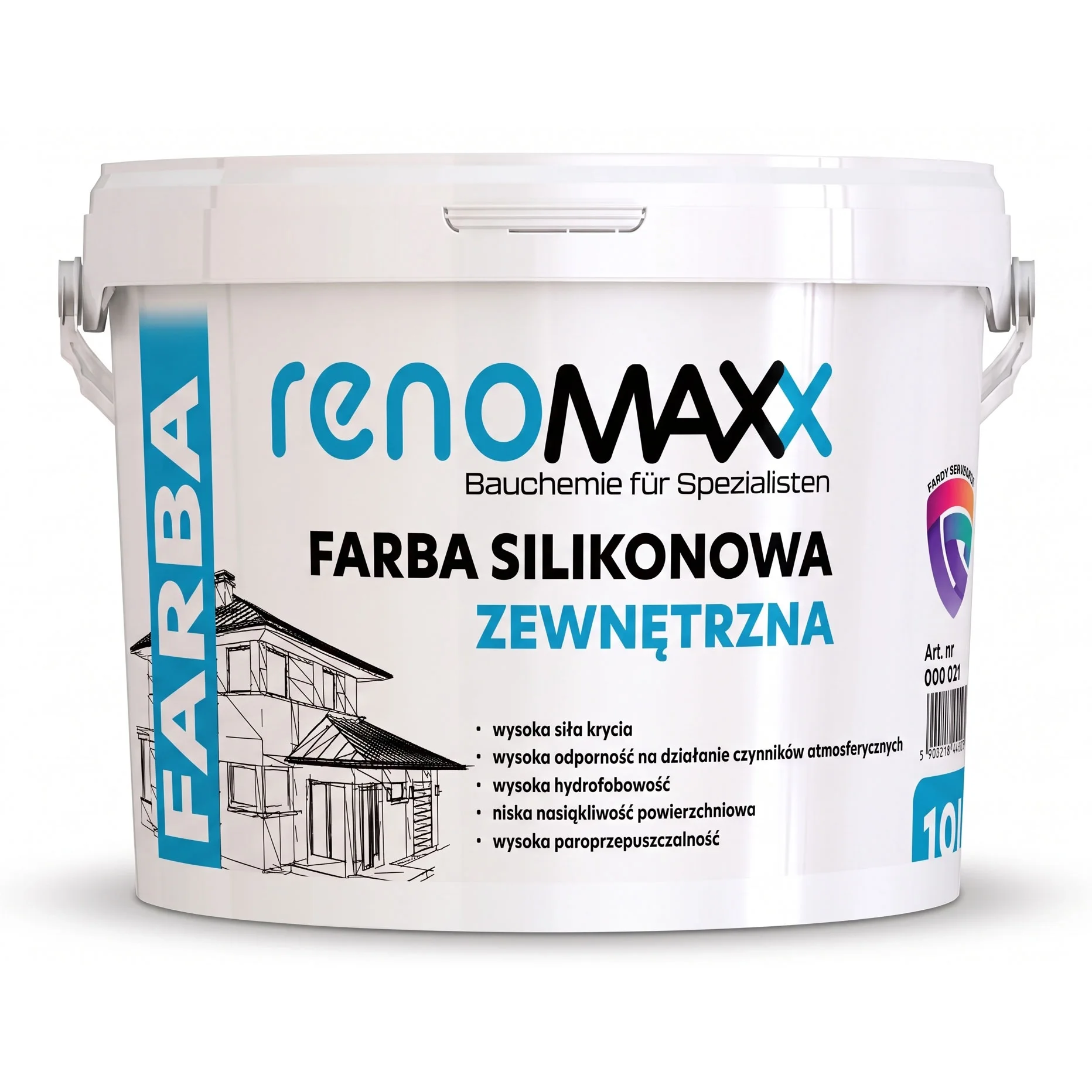 Farba silikonowa zewnętrzna